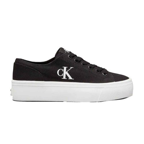 Tenis casual Calvin Klein negro para dama yw0yw01763-0gm