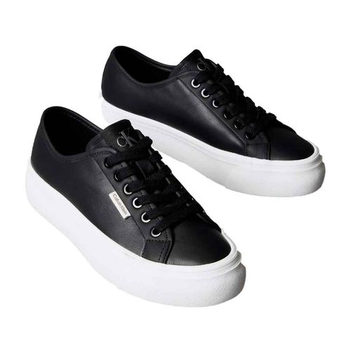 Tenis casual Calvin Klein negro para dama yw0yw01932 beh