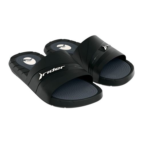 Sandalia casual Rider negro para caballero 12511-bn357