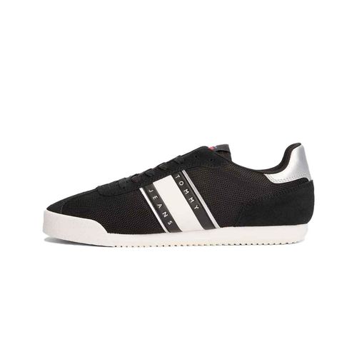 Tenis casual Tommy Hilfiger negro para dama en0en02706-bds