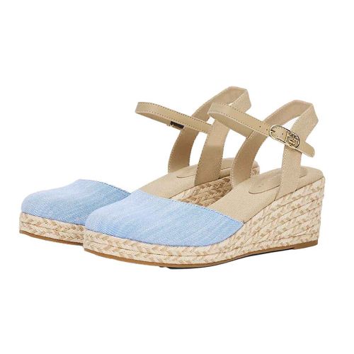 Alpargata Tommy Hilfiger azul para dama fw0fw08477-c30