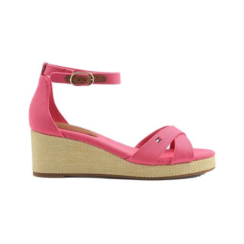 Sandalia Tommy Hilfiger rosa para dama fw0fw08481-thy