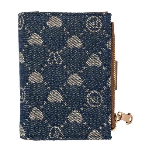 Cartera casual Guoo Bear  para dama azul go2049