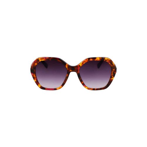 Lentes solares Longchamp para dama morado lo759s-5418-502
