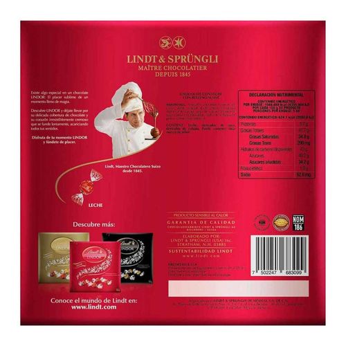 Chocolates Lindt 168 gr ldt11