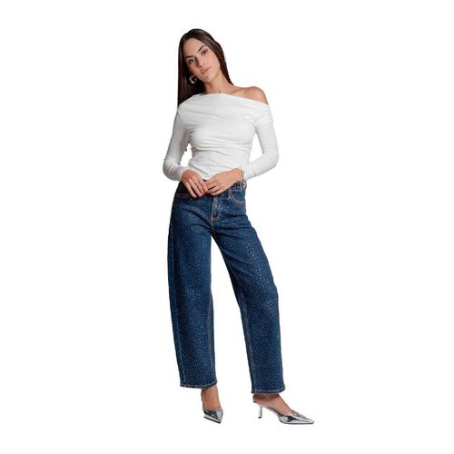 Pantalón de mezclilla Balam azul para dama BL7310
