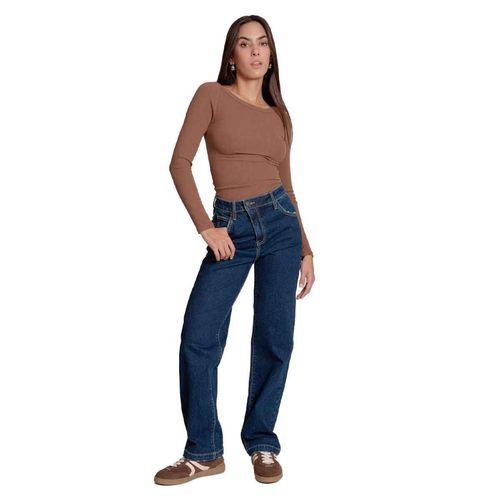 Pantalón de mezclilla Balam azul para dama BL7296