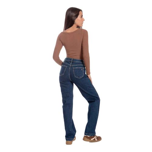 Pantalón de mezclilla Balam azul para dama BL7296