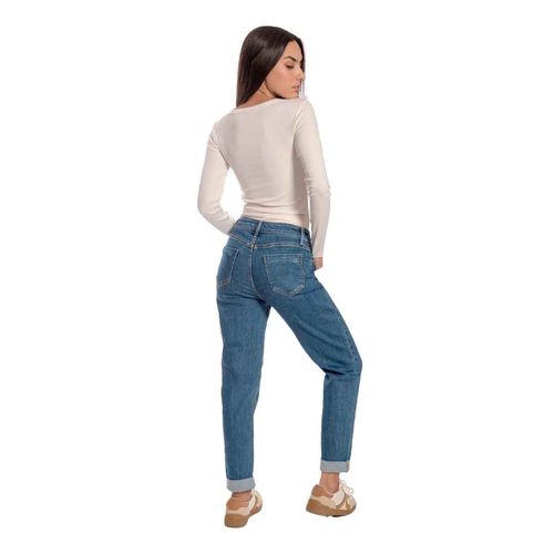 Pantalón de mezclilla Balam azul para dama BL7324