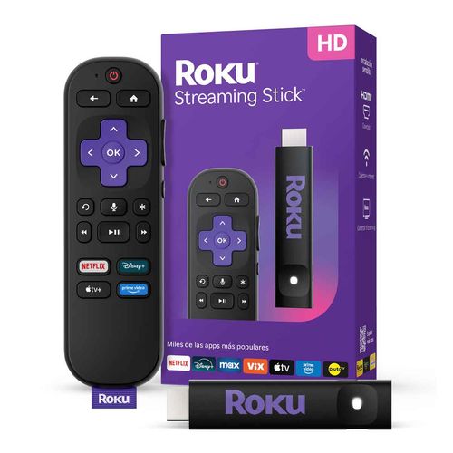 Streaming stick Roku hd negro rok3840mx