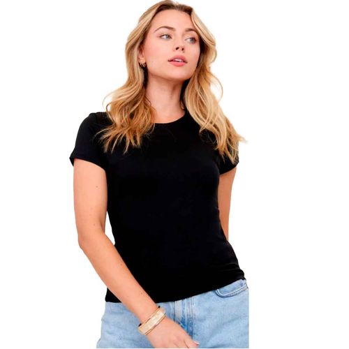 Playera Popular 21 negro para dama TY9605