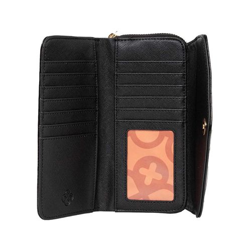 Cartera casual Jaime Ibiza para dama negro ji 654