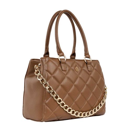 Bolso satchel Jaime Ibiza para dama café ji 2852