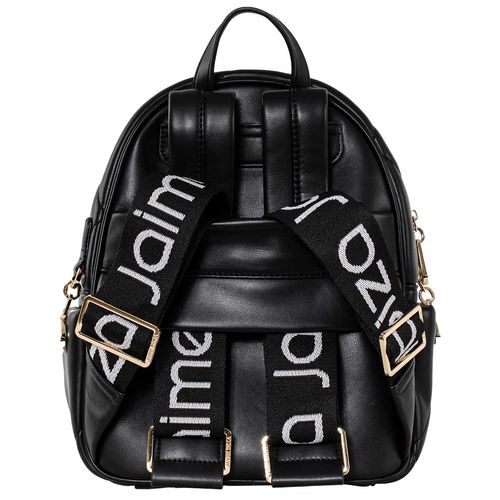 Bolso backpack Jaime Ibiza para dama negro ji 2841