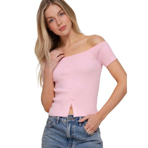 Blusa Active Usa rosa para dama T14853