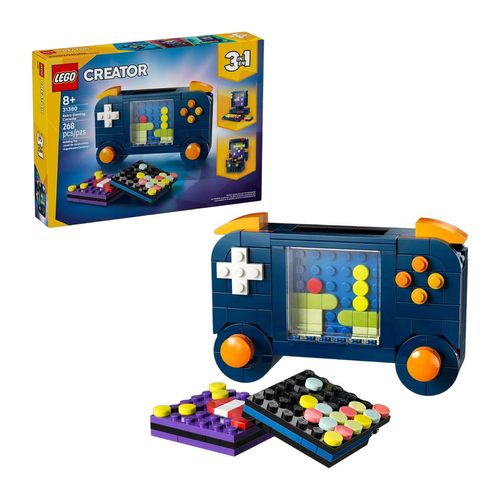 Consola de videojuegos retro 3 en 1 Lego multicolor 31380
