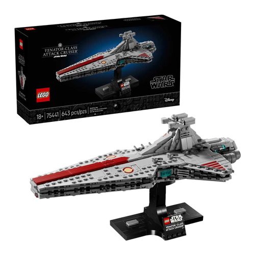 Crucero de ataque clase venator Lego gris 75441