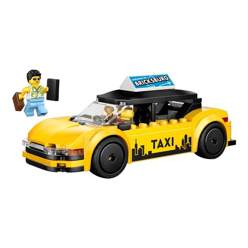 Armable de taxi Lego amarillo 60487