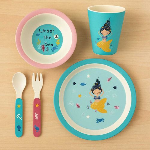 Vajilla infantil Zonana multicolor 27-su020-03