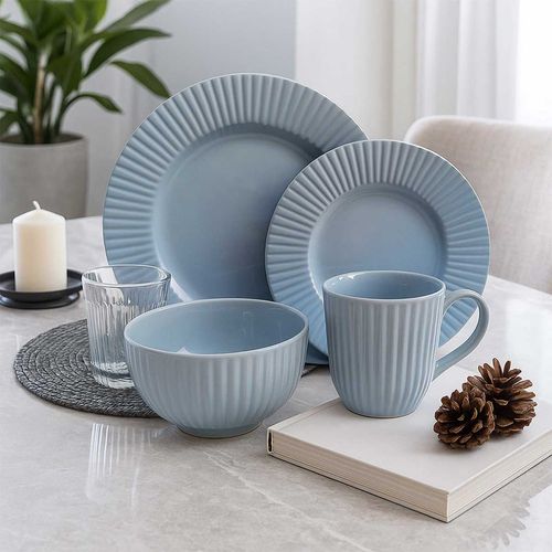 Vajilla  Zonana azul 27-jn009-set16