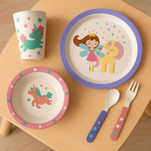 Vajilla infantil Zonana multicolor 27-su020-06