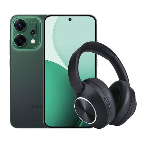 Smartphone Oppo reno 14 + audífonos 12 GB 256 GB verde cph2737 reno14