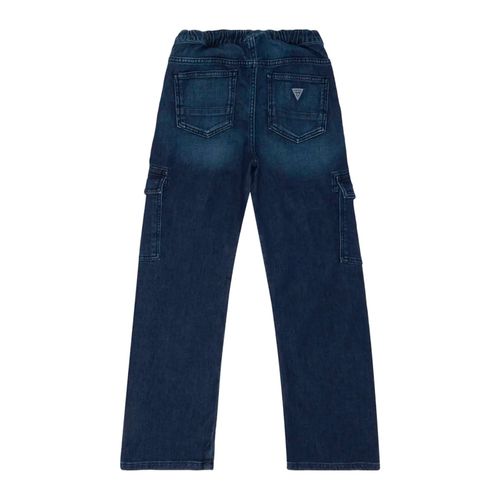 Pantalón de mezclilla Guess azul para joven L5BA18D8070-RKO