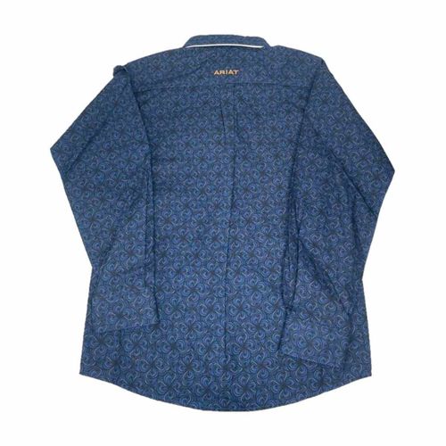 Camisa Ariat azul para joven 10042797