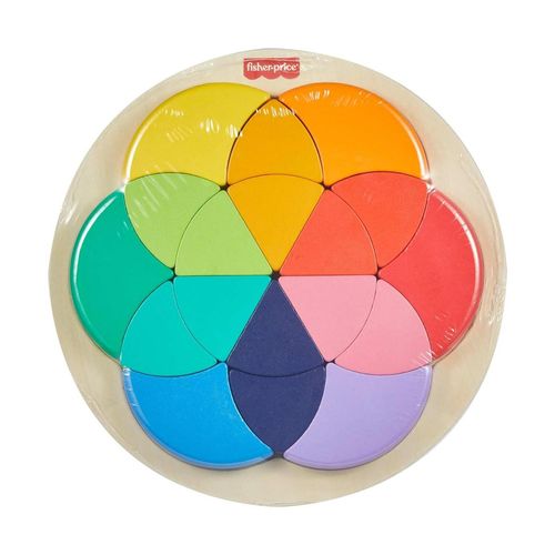 Rompecabezas Fisher Price circulo de colores multicolor jfg12