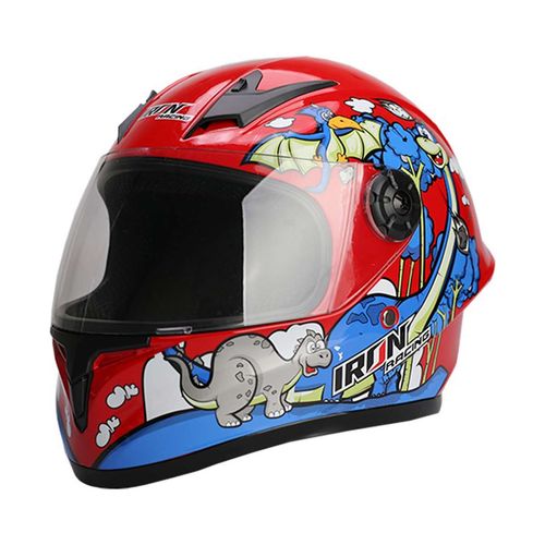 Casco integral Iron Racing rojo infantil  cas-7101-1990