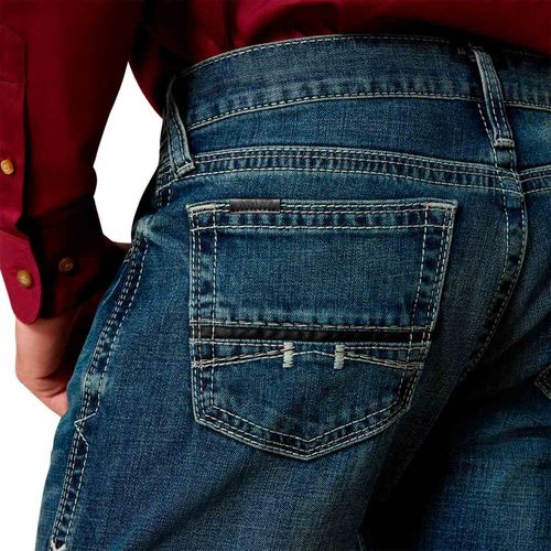 Pantalón de mezclilla Ariat azul para caballero 10027748