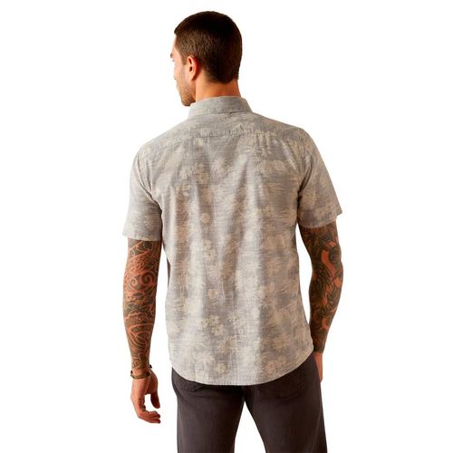 Camisa Ariat gris para caballero 10054851