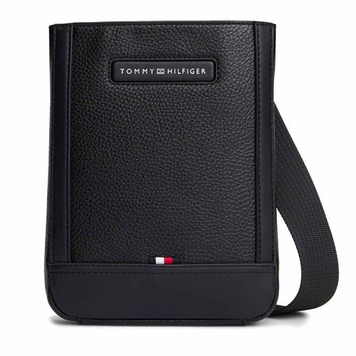 Bandolera Tommy Hilfiger para caballero negro am0am14012-bds