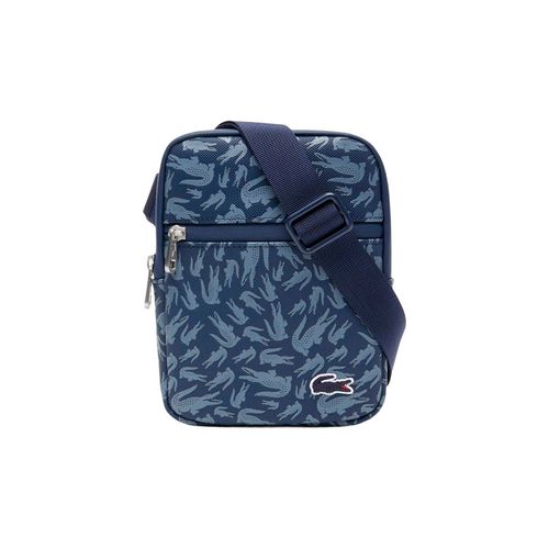 Bandolera Lacoste para caballero azul nh5087tx r70 00