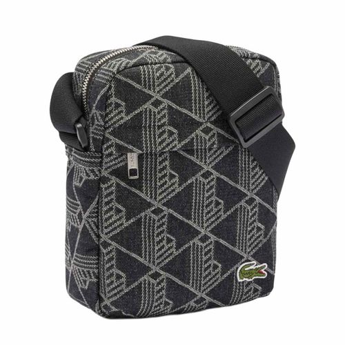 Bandolera Lacoste para caballero negro nu4869nz r33 00