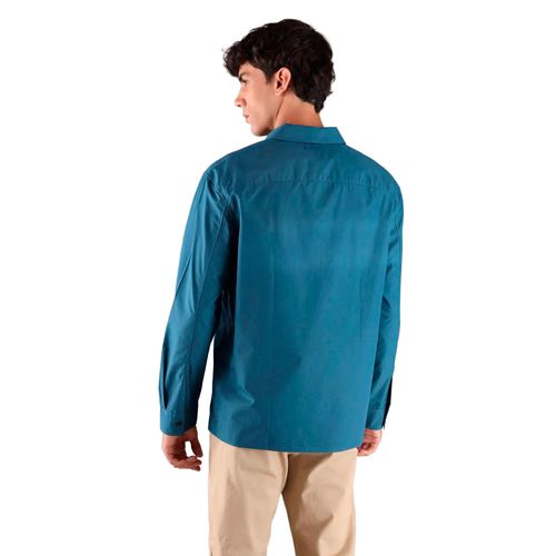 Sobre camisa Calvin Klein azul para caballero 4LD109G-410