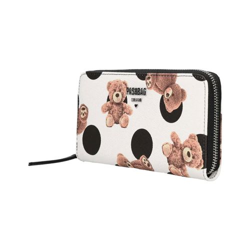 Cartera casual Pashbag blanco para dama 17213-bas-s5a-p