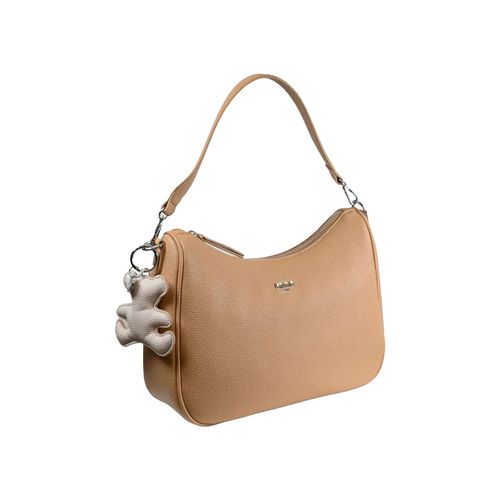 Bolso shoulder bag Pashbag café para dama 17324-lik-s5b-p