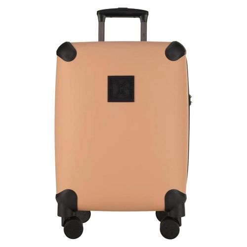 Maleta chica Cloe beige de viaje 4ep25109pat20