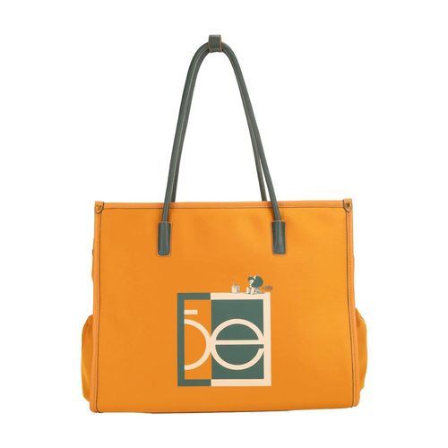 Bolso tote bag Cloe ocre de viaje 4eqci25527ocr