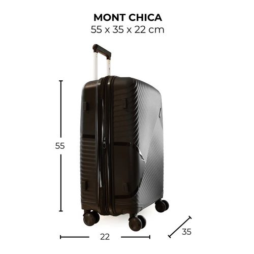 Maleta chica Frequent Flyer negro de viaje 30058-1