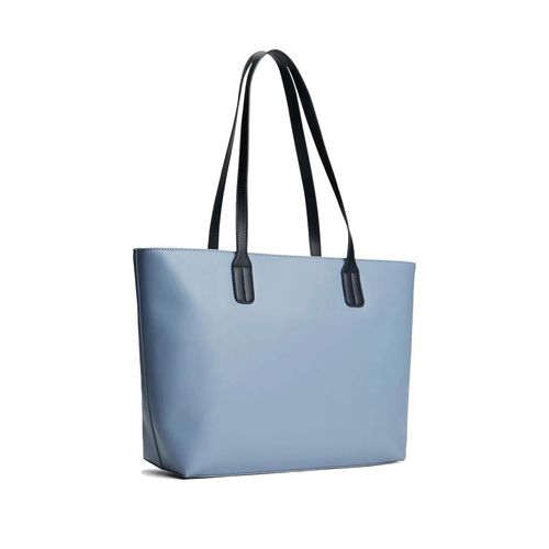 Bolso tote bag Tommy Hilfiger azul para dama aw0aw17503-c2b