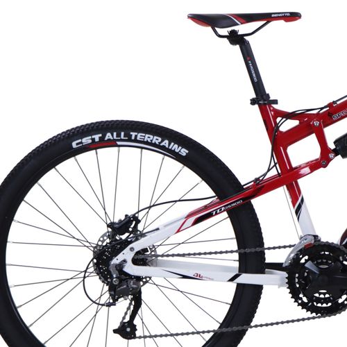 Bicicleta Benotto Montaña DS-900 R27.5 Aluminio 27V. Hombre Rojo / Blanco Talla:SM
