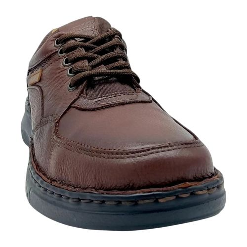 Zapato casual Lobo Solo café para caballero 9021