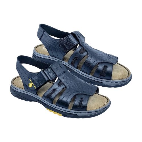 Sandalia casual Lobo Solo negro para caballero 6524