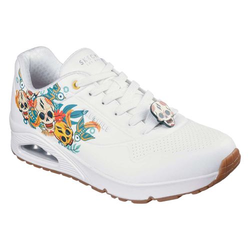 Tenis Skechers blanco para caballero 183894WHT