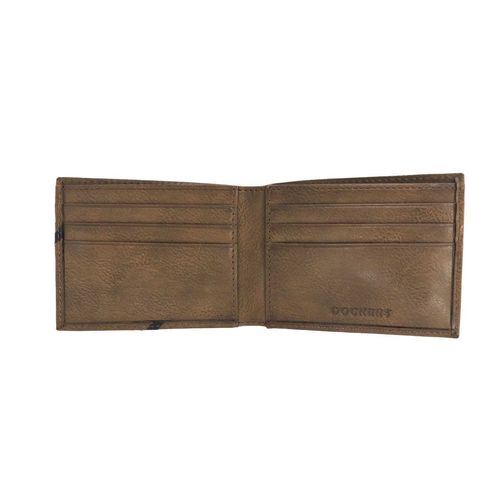 Cartera bifold Dockers café para caballero 45421-2659