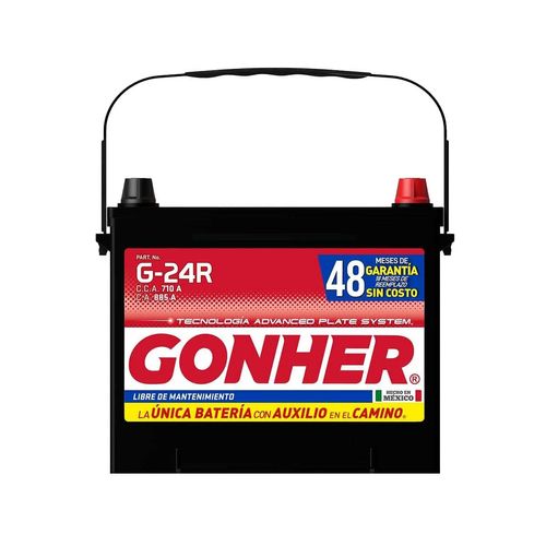 Batería para automóvil Gonher G-24R