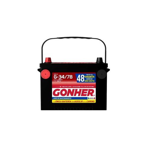 Batería para automóvil Gonher G-34/78-800