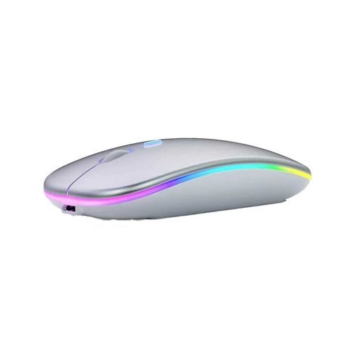 Mouse Nextep inalámbrico recargable gris ne-412p